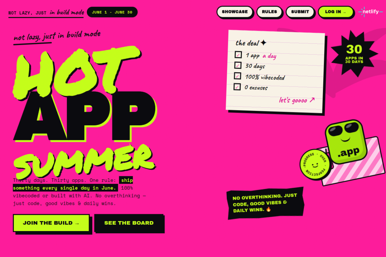 Hot App Summer challenge