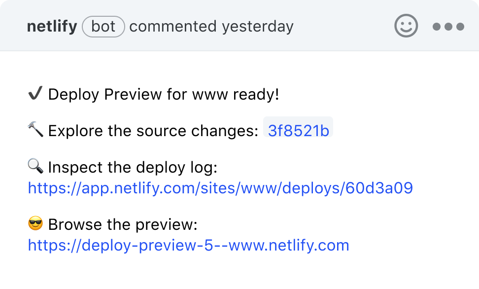 Build configuration snippet